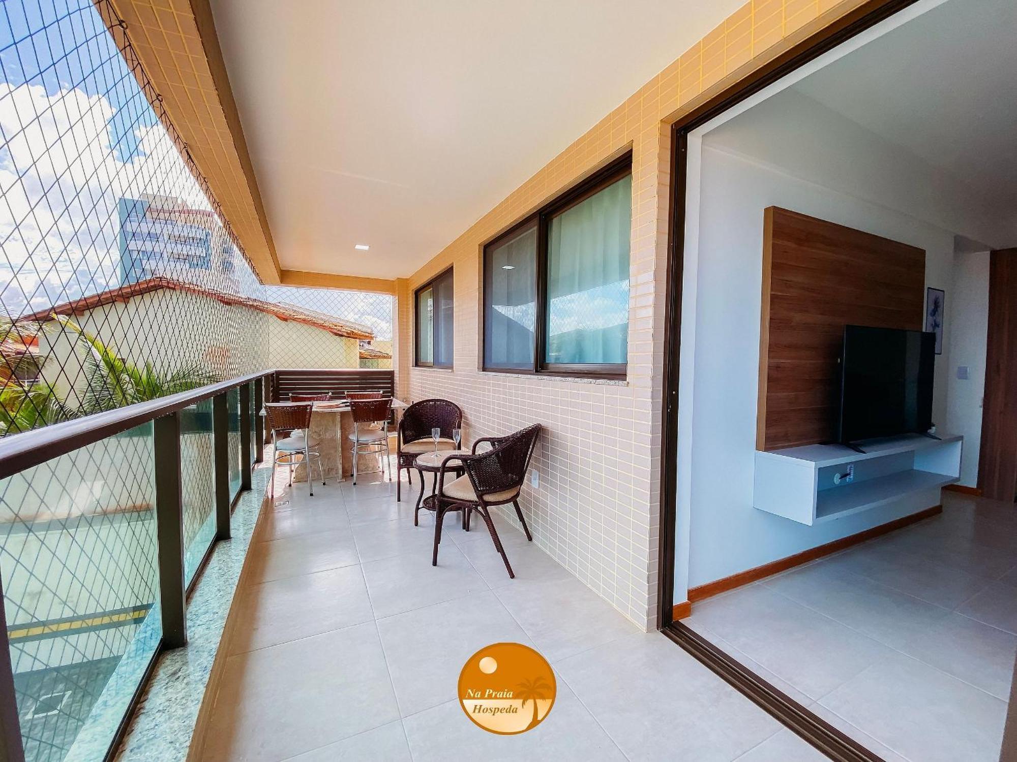 Pe Na Areia, Piscina Borda Infinita, Vaga De Garagem, Portaria 24 Hs Daire Salvador da Bahia Oda fotoğraf